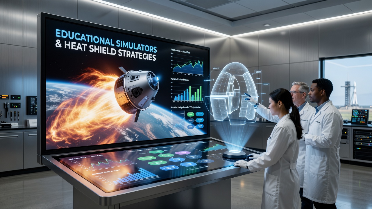 Simulator-Based Education Transforms Heat Shield Approaches in Crewed Space Programs